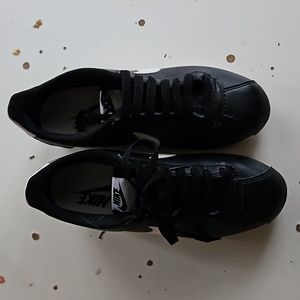 Women’s Nike Cortez Black and white leather